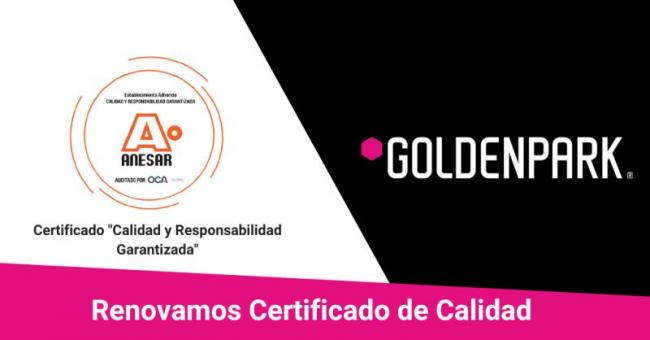 MGA, siempre por el camino de la excelencia, renueva su Certificado de 