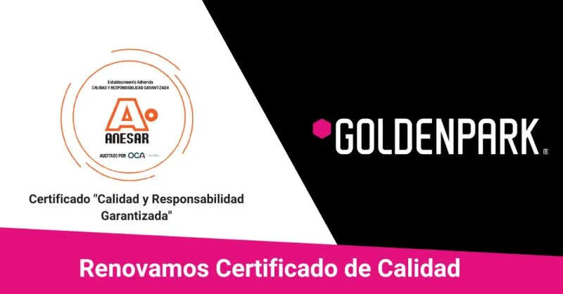 MGA, siempre por el camino de la excelencia, renueva su Certificado de "Calidad y Responsabilidad Garantizada"