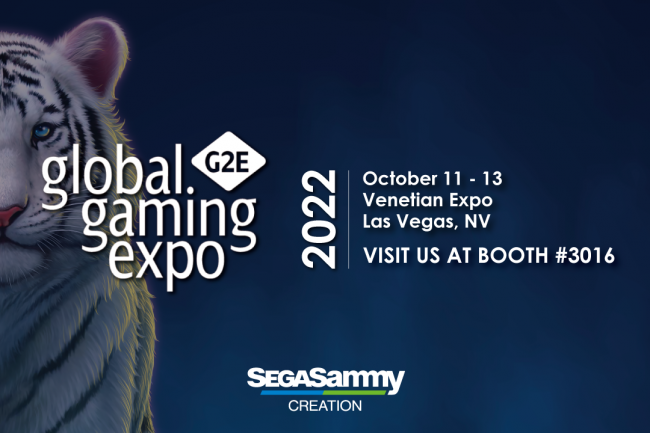 SEGA SAMMY CREATION INC. presentará sus innovaciones en la GLOBAL GAMING EXPO de Las Vegas