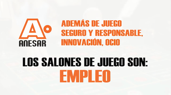 SALONES DE JUEGO EN PRIMERA PERSONA, EMPATÍA Y PROFESIONALIDAD, ANESAR