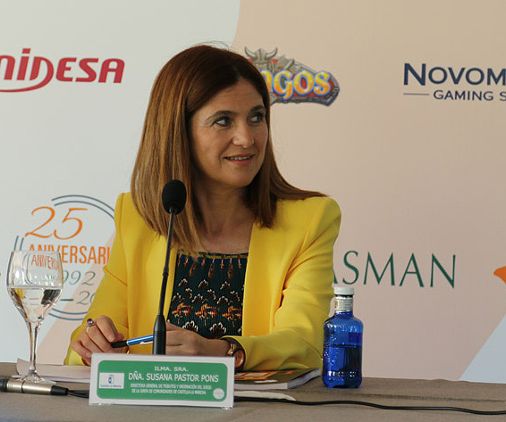La Directora General de Castilla La Mancha, Susana Pastor, en la V Jornada Internacional del Juego Responsable