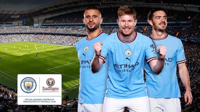 LeoVegas será la casa de apuestas oficial del Manchester City