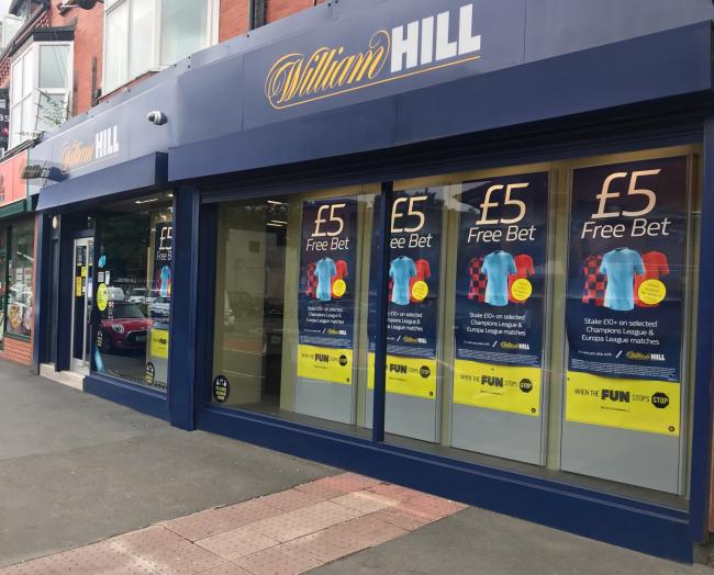 William Hill cerró sus tiendas durante este lunes 19 de septiembre