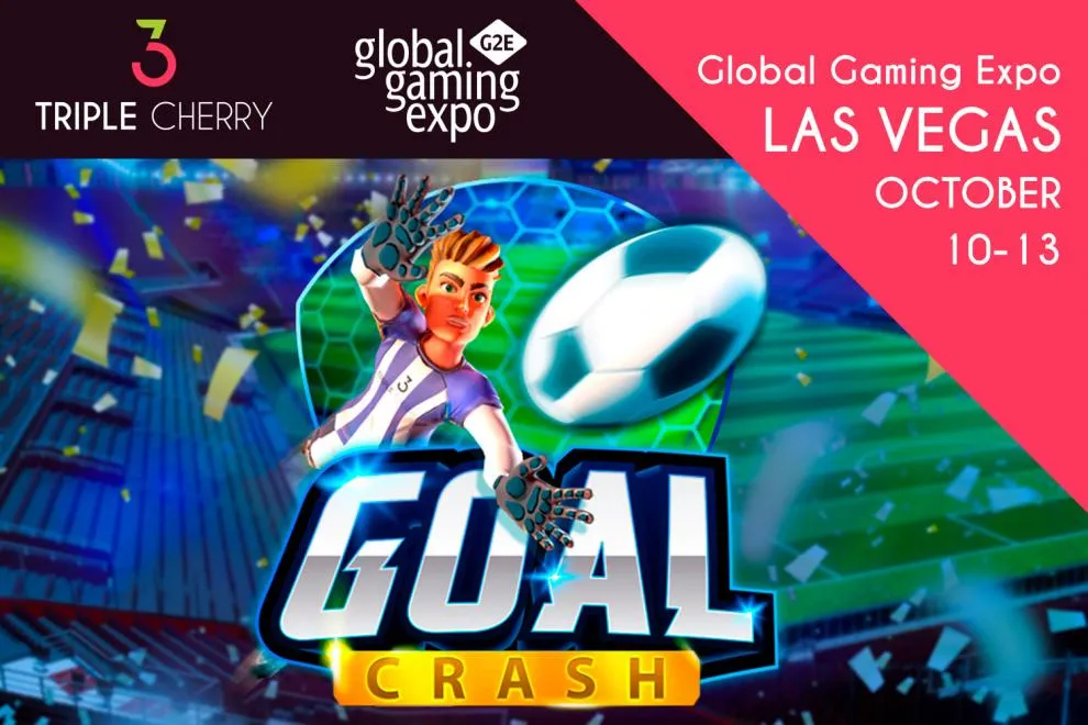 Triple Cherry presentará en el Global Gaming Expo de Las Vegas su novedad mundial: Goal Crash, el mejor juego de Crash con temática de fútbol