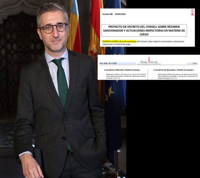 VALENCIA, ARCADI ESPAÑA, SANCIONES, INSPECCIÓN