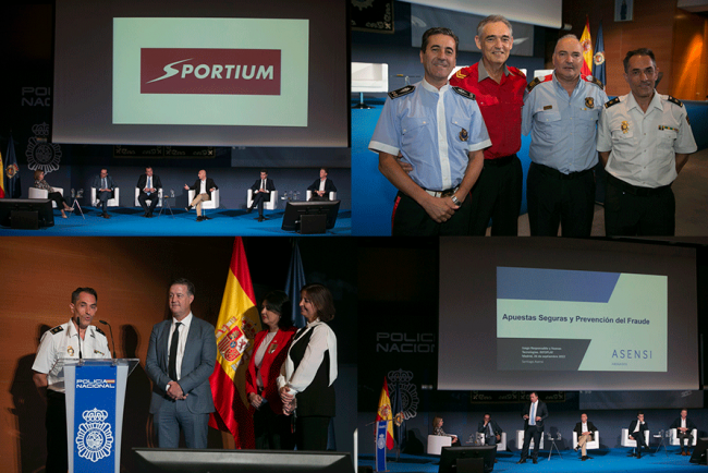 GALERÍA COMPLETA
Cumbre Policial con el sector del juego y con el deporte: 
V Jornada Internacional del Juego Responsable