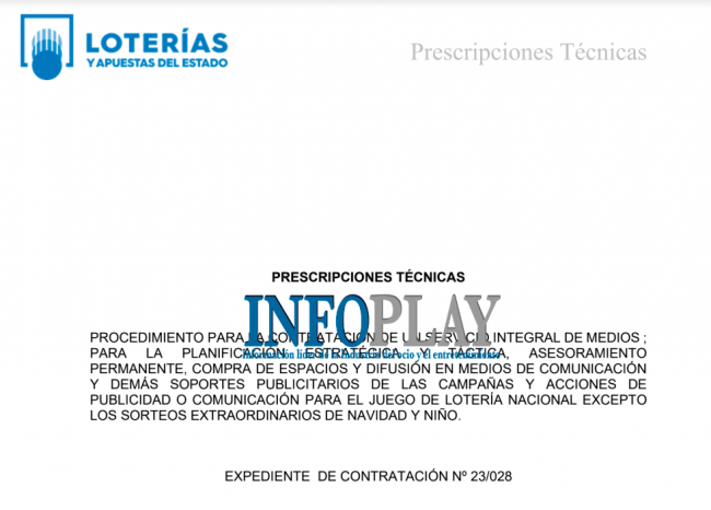 La LOTERÍA NACIONAL quiere así su publicidad: Que fomente la participación, atraer a público más joven y alejarse de la hipérbole