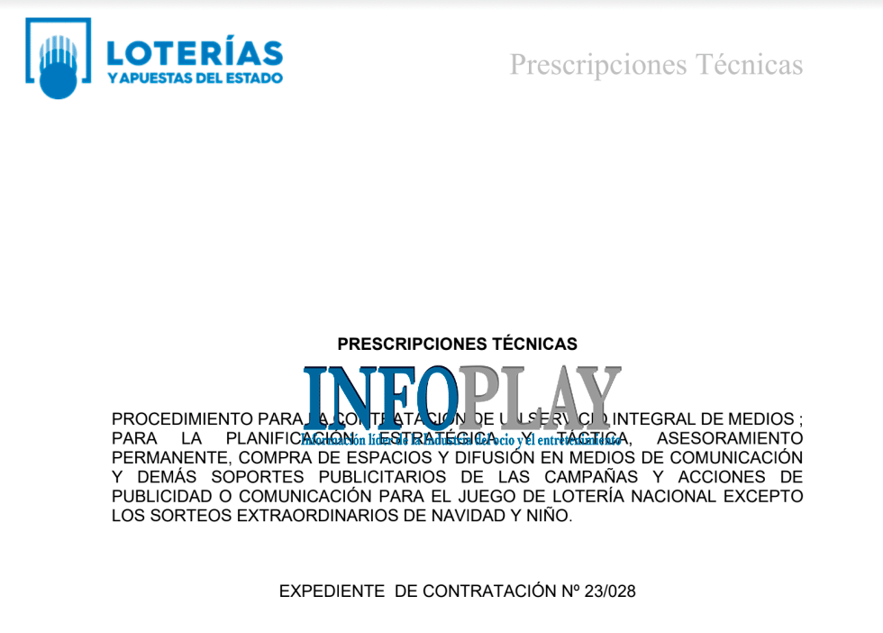 La LOTERÍA NACIONAL quiere así su publicidad: Que fomente la participación, atraer a público más joven y alejarse de la hipérbole