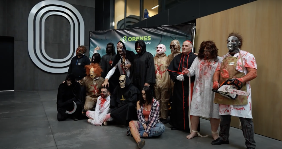 GRUPO ORENES celebra Halloween - VÍDEO