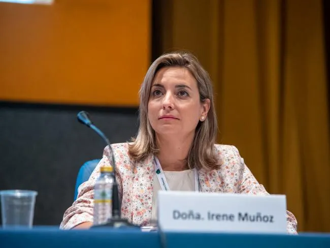 Dña. Irene Muñoz Vicente, Directora General de Relaciones Institucionales de la Junta de Castilla y León