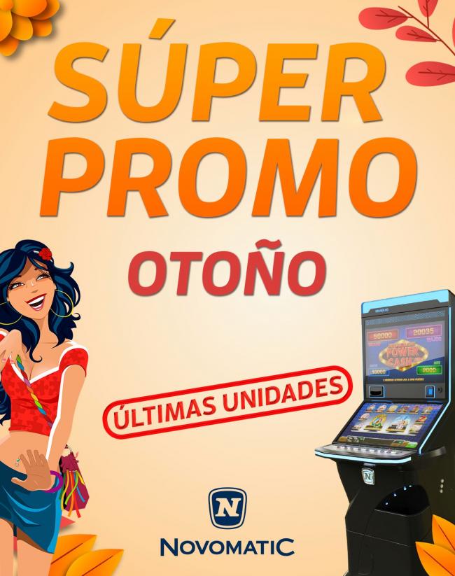La SÚPER PROMO de Otoño de NOVOMATIC Spain continúa