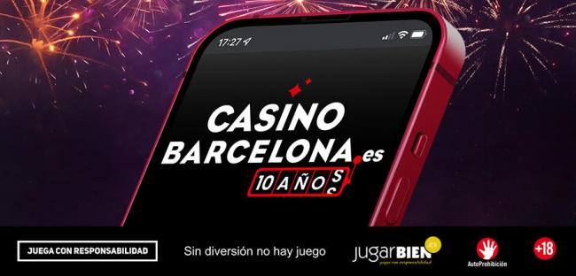 CasinoBarcelona.es cumple su décimo aniversario