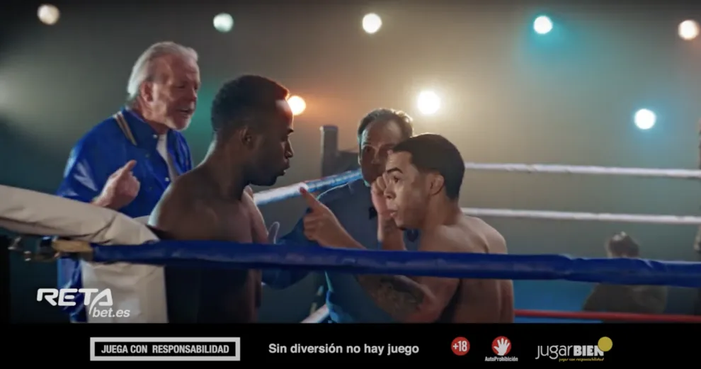 "Ganar un combate de boxeo con un dedo", el nuevo anuncio de RETAbet