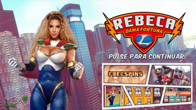 MGA Games da la bienvenida a Rebeca en la familia Spanish Celebrities Casino Slots