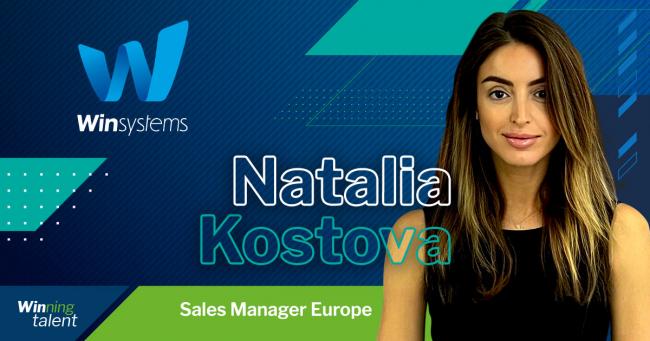Natalia Kostova joins Win Systems to accelerate expansion across Europe