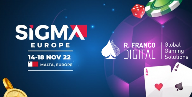 R. Franco Digital, con Autoridad del Juego de Malta (MGA), concluye con gran éxito su participación en SiGMA Europe
