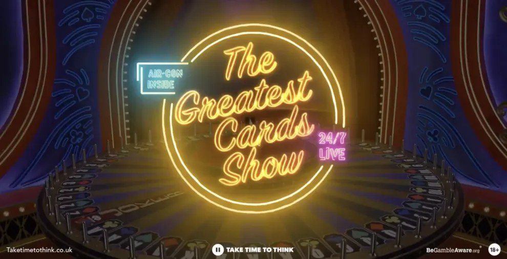 The Greatest Card Show, el nuevo juego de Playtech Live