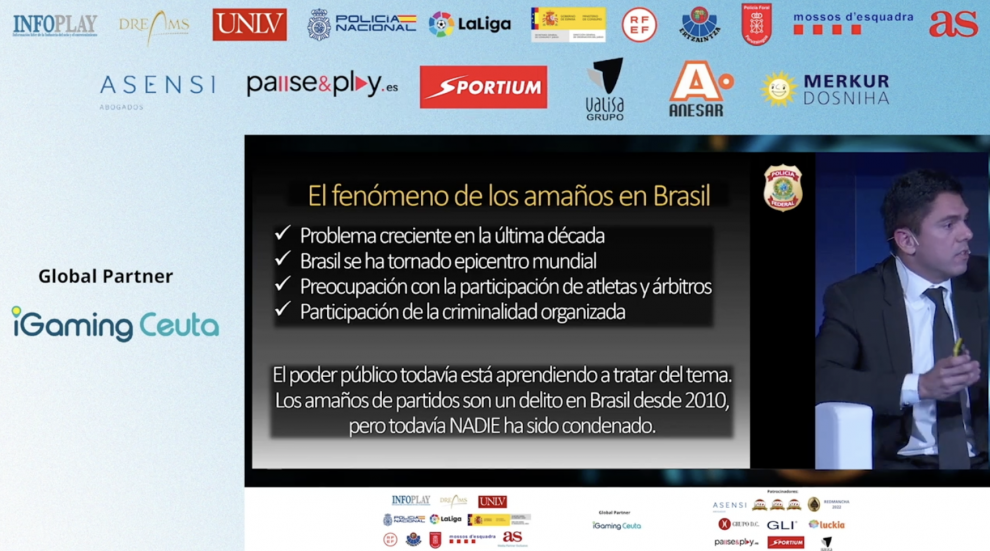 Tiago de Andrade Horta: "Brasil es considerado el epicentro mundial de los amaños de partidos"
