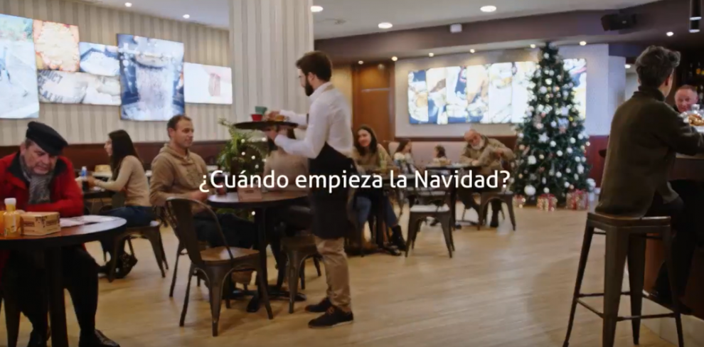 Cafés Oquendo del Grupo Díaz Carbajosa lanza su spot de Navidad