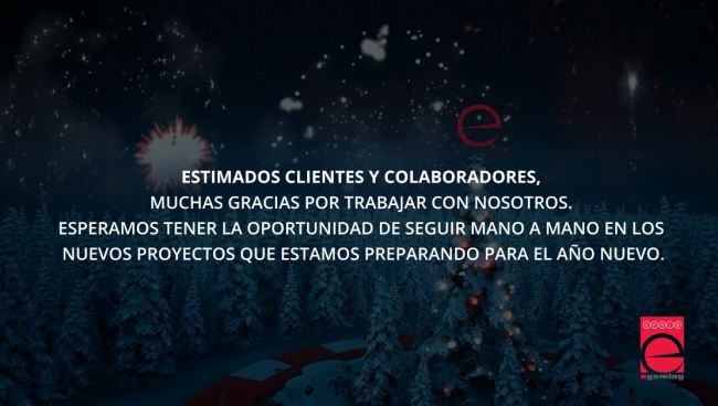 E-GAMING SPAIN, FELIZ NAVIDAD