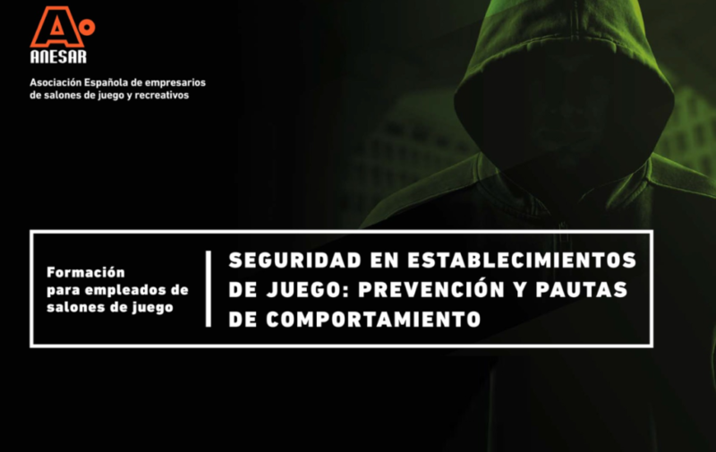 El Curso de seguridad en establecimientos de juego de ANESAR llega a Madrid en enero