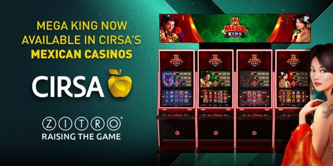 Cirsa, Mega King, Mexico, ZITRO