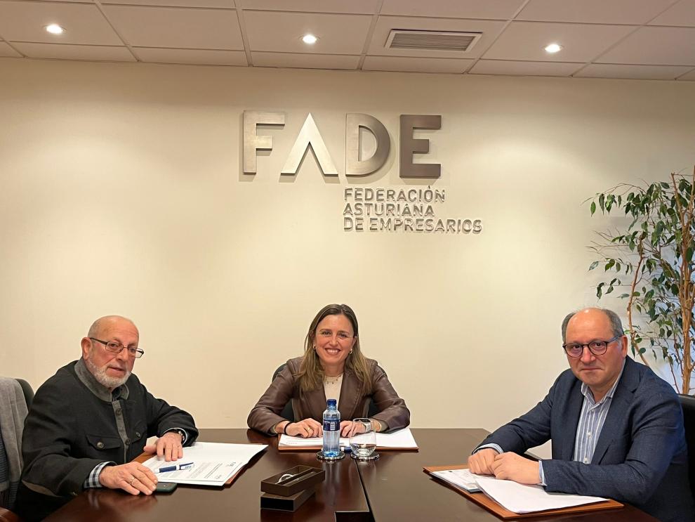  Firma del acuerdo de colaboración en el marco del proyecto Oficinas Acelera Pyme, Convocatoria C032/22-ED entre FADE y AERPA