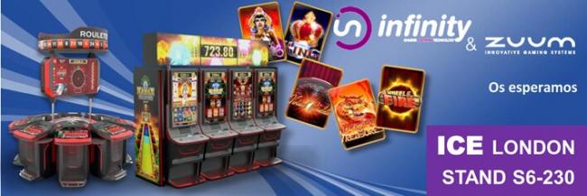 INFINITY GAMING y ZUUM: presentes en ICE LONDON 2023