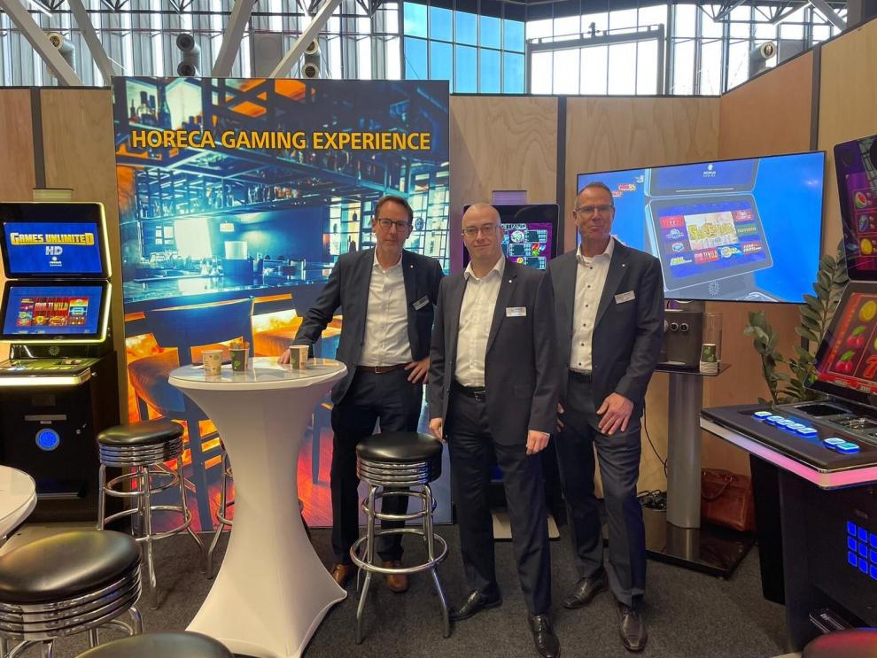 MERKUR GAMING presenta sus soluciones de juego en la feria de hostelería de HORECAVA