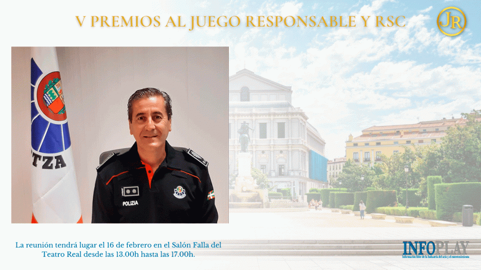 Beñat Imanol Fuentes, en la reciente Jornada Internacional de Juego Responsable celebrada en Canillas