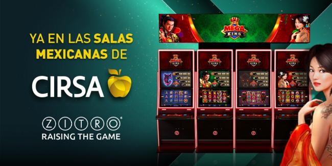 CIRSA lleva el éxito de MEGA KING a sus salas de México