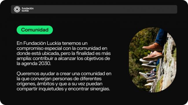 LUCKIA, FUNDACIÓN, RSC
