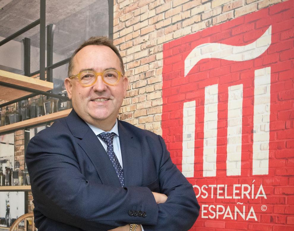 José Luis Yzuel preside Hostelería de España desde 2017, una organización que representa a más de 250.000 empresas.