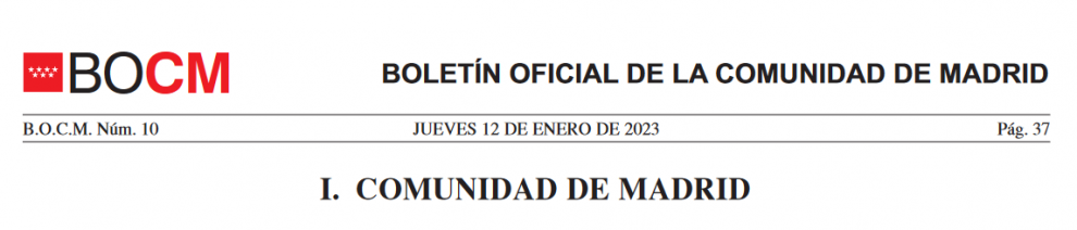 La Comunidad de Madrid anuncia la formalización del contrato para la inspección de máquinas por 348.124,26 euros