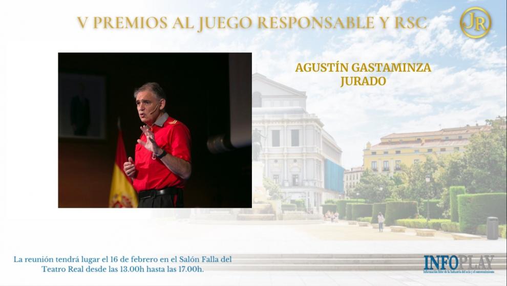 La Policía Foral de Navarra con el comisario Agustín Gastaminza, en el JURADO de la V Edición de los Premios al Juego Responsable y RSC