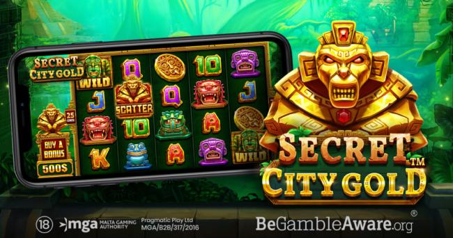 PRAGMATIC PLAY explora templos aztecas en Secret City Gold