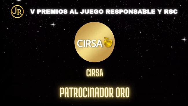 CIRSA, ORO en el apoyo a los Premios al Juego Responsable y RSC