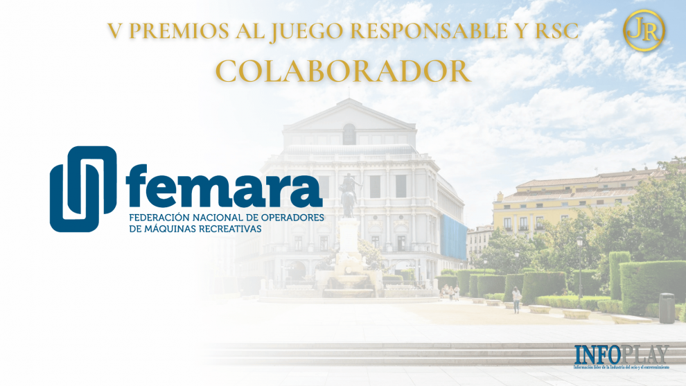 FEMARA, el juego en Hostelería colabora con la V EDICIÓN DE PREMIOS AL JUEGO RESPONSABLE y RSC