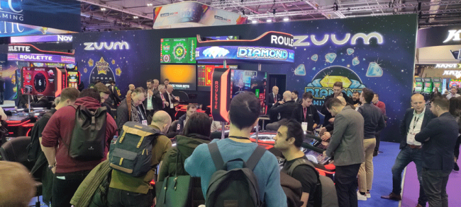 INFINITY GAMING, ZUUM, ICE LONDON