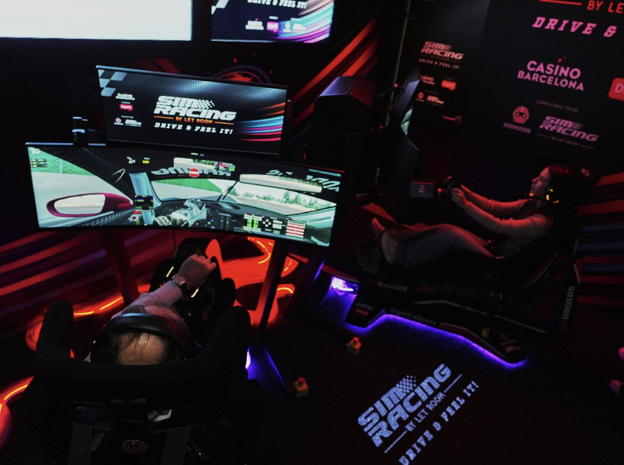 Casino Barcelona amplía su oferta de ocio y ramificación con SIMRACING by LET ROOM