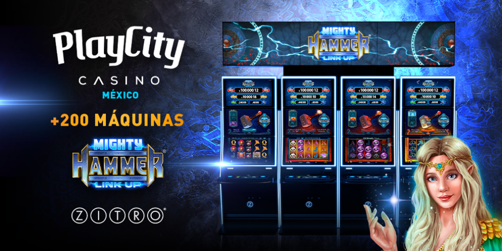 ZITRO
PLAYCITY CASINO SUMA 200 MÁQUINAS DE MIGHTY HAMMER (¡2.700 + 200!)