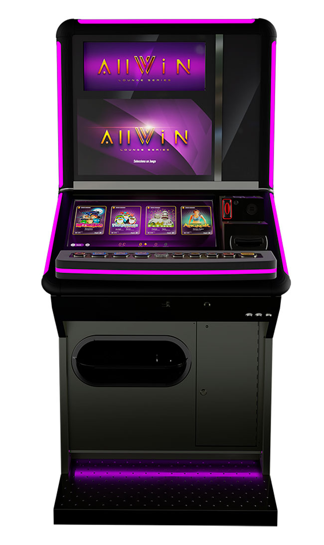 ELEGANTE COMO POCAS: ALLWIN LOUNGE, primera multijuego de GIGAMES en versión SALÓN