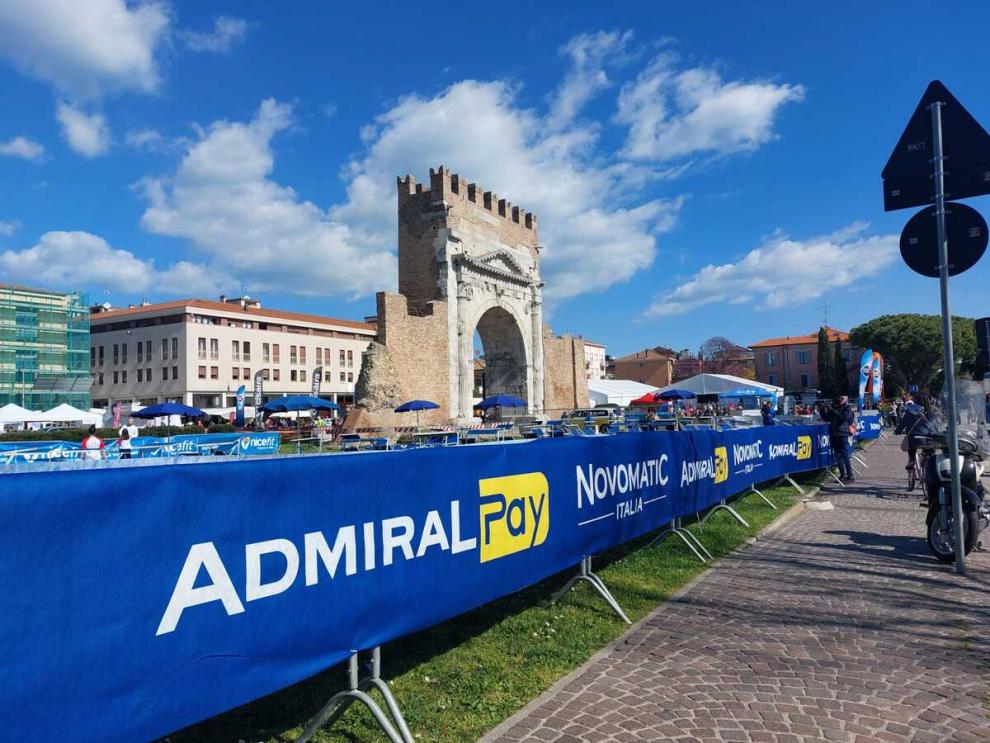La división de pago del Grupo Novomatic, Socio principal del Rimini Marathon 2023
