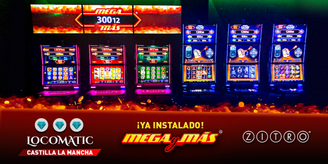 Los Salones de Castilla La Mancha de LOCOMATIC incluyen el SISTEMA MEGA Y MÁS de ZITRO