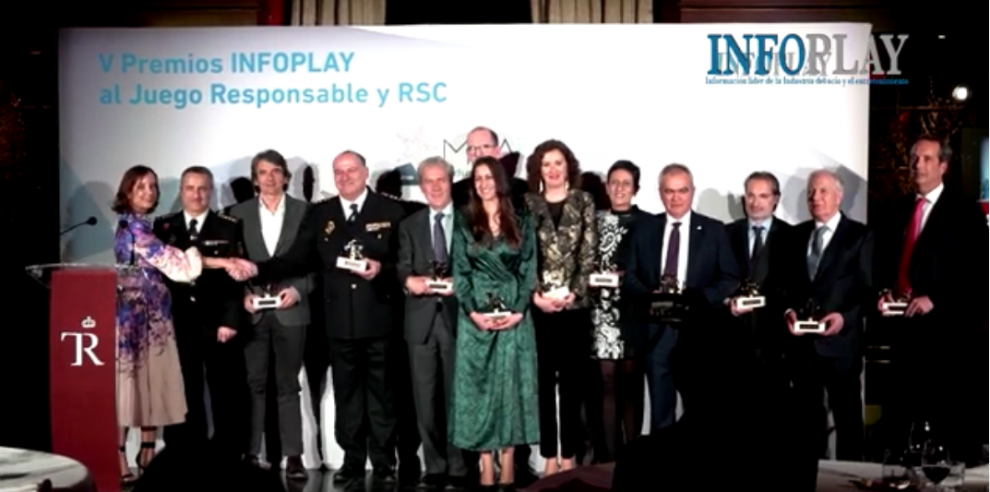 PREMIOS JUEGO RESPONSABLE, TEATRO REAL, INFOPLAY, JACQUELINE MECINAS