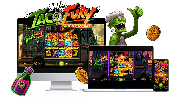 NetEnt’s Taco FuryTM XXXtreme Takes Players to a Post-Apocalyptic, Zombie Filled World