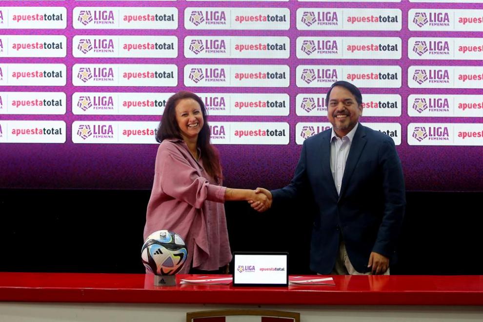 Apuesta total es el nuevo patrocinador principal de la Liga Femenina de fútbol de Perú