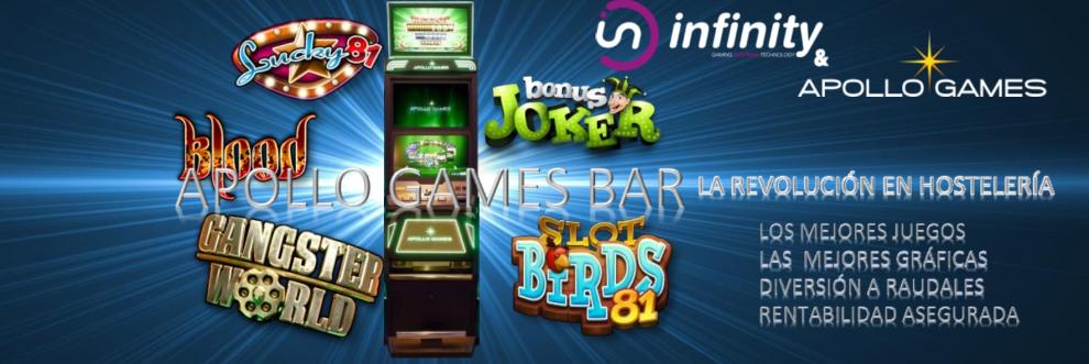 APOLLO GAMES, INFINITYGAMING, MADRID, HOSTELERÍA
