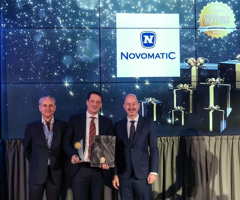 NOVOMATIC, MEJOR MARCA