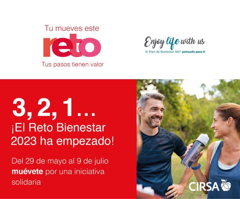 Se pone en marcha El Reto Bienestar CIRSA 2023